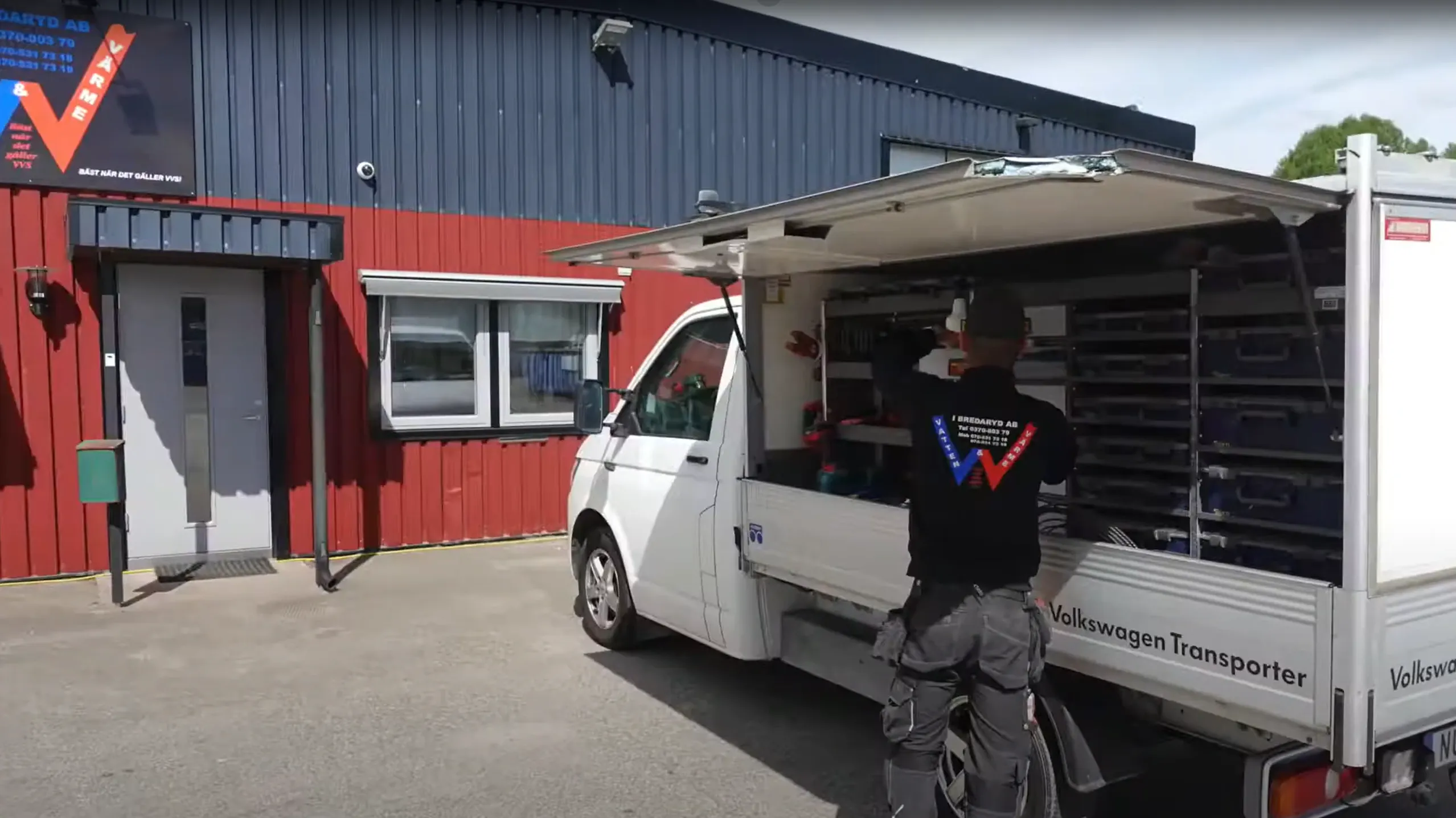 Vatten och Värme arbetar med VVS i Smålandsstenar.