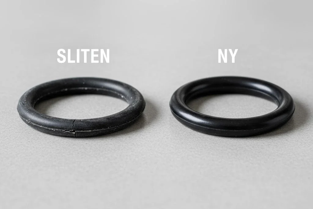 Jämförelse sliten vs ny packning